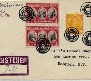 US Pennsylvania, Sharpsville 632, 642, 703 Fancy Cancel Cover