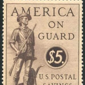 US PS15 Savings Stamp F - XF NH Top Plate Number Single 22730