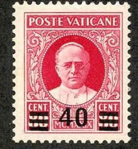 Vatican 35 VF + NH Signed Diena or Raybaudi