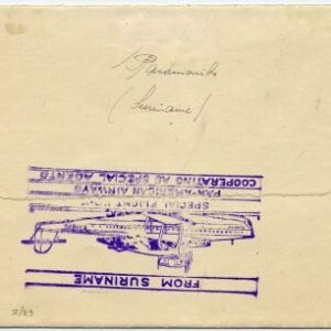 Suriname 1931 Do-X Flight Cover to Holland, C8-14