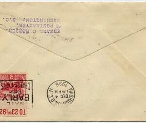 US 1926 Cobham Souvenir Cover Peri Columbia Deomstration Flight