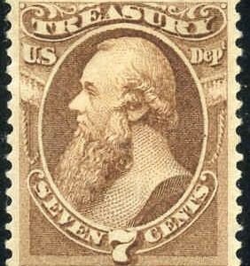US O76 Officials VF - XF Hinged Mint Paper HR - Incredibly well centered an undervalued stamp so well centered cv $250
