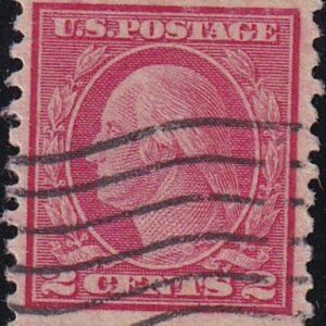 US 491 Washington / Franklin VF - XF With PFC accompanied by piece from hartford 8/8/91 Missing in most collections