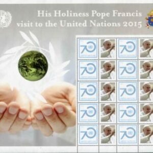 UN Personalized Sheets 2015 NY 1118 Pope Francis Visit