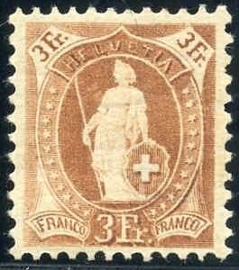 Switzerland 125 VF LH Fresh! Scarce! cv $130