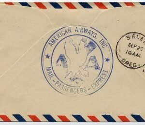US 1931 C12 on Anniversary Cover Signed by Pilot, Earle Ovington