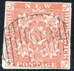 New Brunswick 1 VF Used Sound and Genuine - PFC cv $575