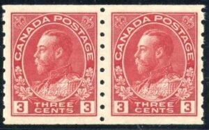 Canada 130b Mint VF Fresh Pair Dry Printing cv $325