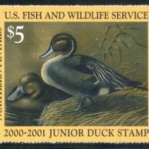 US JDS8 Junior Duck Stamp VF Mint NH cv $325