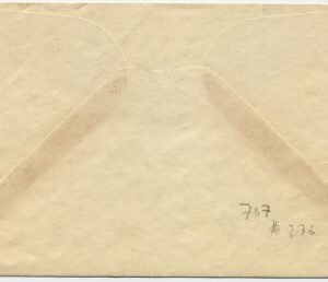 US Kentucky, Ed 705 Fancy Cancel Cover, George Washington in Square