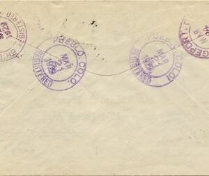 US Colorado, Pueblo 452, 642 Fancy Cancel Cover, Star