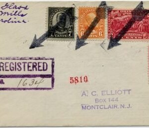 US Pennsylvania, Corry 638, 639, 644, 689 Fancy Cancel Cover, Arrow