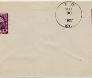 US Kentucky, Ed 720 Fancy Cancel Cover, "Remember our Heroes"