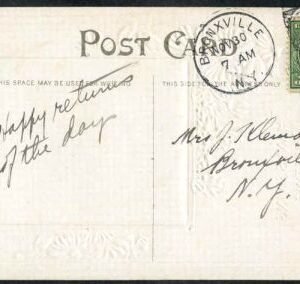 US 352 Washington / Franklins Used VF PFC on PPC Nov 30 1911 cv 350.00++