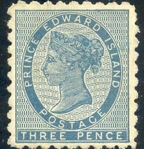 Prince Edward Island 2 XF LH Mint OG Pristine Example with full perfs new greene cert cv $2,250++
