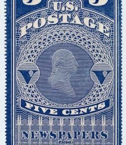 US PR1 Newspaper Mint VF NGAI Rich Color! cv $750