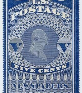 US PR1 Newspaper Mint Fine NGAI Scarce cv $750