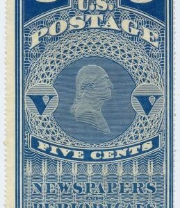 US PR4b Newspaper Mint Fine Deluxe Paper, NGAI cv $700