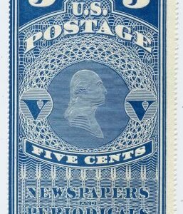 US PR5 Newspaper Mint Ave - Fine with Sheet Margin