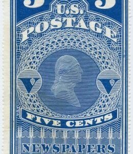 US PR5 Newspaper Mint Ave - Fine cv $225