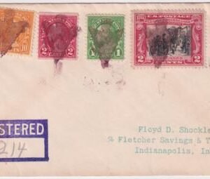 US Wisconsin, Keshena 632, 634, 642 Fancy Cancel Cover, Arrowhead