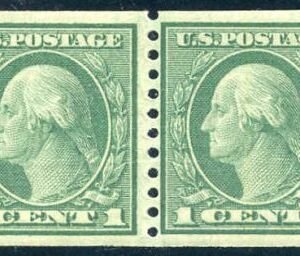 US 452 Washington / Franklin F - VF NH Pair cv $55