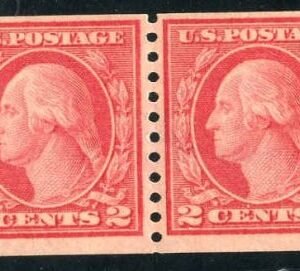 US 454 Washington / Franklin F - VF NH Pair, Fresh! cv $360