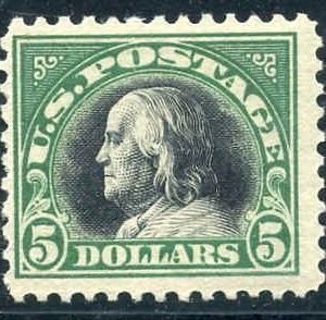 US 524 Washington / Franklin F - VF NH Gum Bend