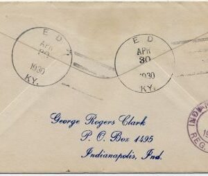 US Kenucky, Ed 632, 634, 642, 651 Fancy Cancel Cover, Knights of Columbus