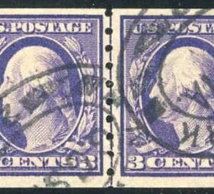 US 394 Washington / Franklin Used Just Fine to VF Line Pair NY Grand Central Station cv 650.00
