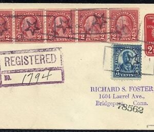 US Pennsylvania, Corry 599, 636, U522  Fancy Cancel Cover Star