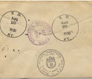 US Kentucky, Ed 552, 562, 651, 683  Fancy Cancel Cover Star in Circle
