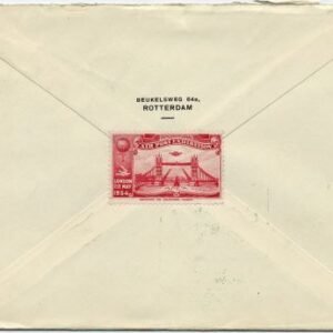 Netherlands 1934 (Jun 4) Catapult Cover Bremen - NY