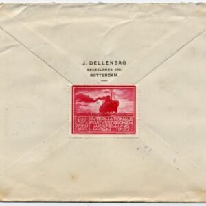 Netherlands 1932 (Jul 23) Catapult Cover Europa - New York