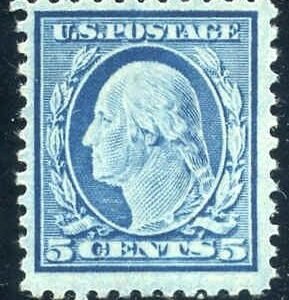 US 504 Washington / Franklin F - VF LH Dry Print gives it a nice cameo look