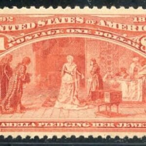US 241 Early Commemoratives VF - XF + LH Pristine cv $1,200