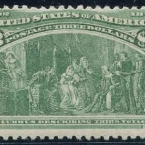 US 243 Early Commemoratives F NH Fresh Light Shade cv $4,250