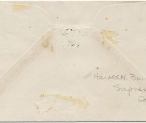 US 989 FDC Signed by Justice Harold H. Burton