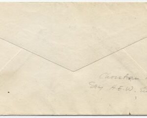 US C37 FDC Signed by Christian A. Hector, Charles A. Eaton