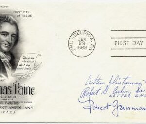 US 1292 Autographed cover Designers, Engravers