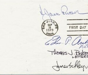 US 1608 Autographed Covers, Designers and Engravers