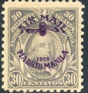 US Possessions - Philippines C12 Mint Hinged Fine cv $100