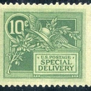 US E7 Special Delivery Fine NH cv $140