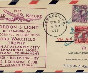 US Pennsylvania, Lebanon 627, 725 Fancy Cancel Cover