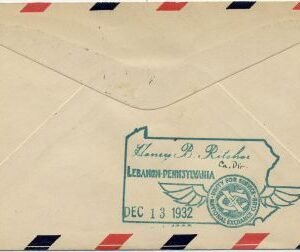 US Pennsylvania, Lebanon 627, 725 Fancy Cancel Cover
