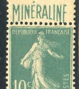 France 163c single XF Mint NH Maury 188A cv $940
