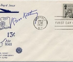 US C58 FDC Signed by Senator Ken Keating