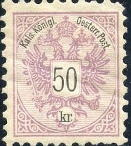 Austria 46 VF LH Mint - Few Natural Gum Bends cv $375