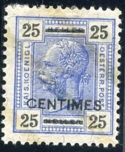 Austria Offices in Turkey 3 Mint F - VF Hinged cv $40