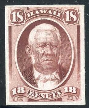 INV-14615itExt_f1e59308-3236-4e70-b49a-ac7b2902f051 US Possessions - Hawaii 34P3 F - VF Mint Dull Rose - Proof on India Paper cv $400